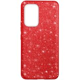 AVIZAR Ovitek z blešcicami za Samsung Galaxy A53 5G, soft gel silikon s trdim slojem - rdec, (20717753) | Shoptok.si