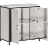  Kuhinjsko skladištenje HATTEM Srebrna 90 x 50 x 92 cm Čelik | Eponuda.com