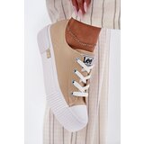 Lee Women's Platform Sneakers Beige ISLA C WOMEN LOW | Shoptok.si