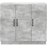  Kreveta Betonska siva 89 x 34,5 x 77 cm Konstruirano drvo | shoptok.hr
