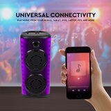  LED RGB punjivi zvučnik sa mikrofonom 600W/2400 mAh | Eponuda.com