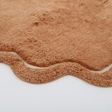 Nattiot Ciglasti periv/ručno rađen pamučan okrugao tepih ø 110 cm Sweet April Toffee – | shoptok.hr