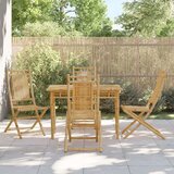 vidaXL 5-dijelni vrtni blagovaonski set od bambusa | shoptok.hr