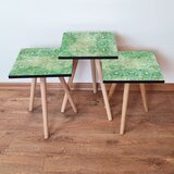 Hanah home set klub stočića 3Shp297, 3 komada, Smeđa | ePonuda.com