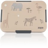 Zopa Lunch Box 1120 ml &amp;ndash; kutija za obrok s 3 pretinca Safari Slike