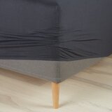  Čaršav žersej 180x200x35cm antracit siva ( 1627802 ) | ePonuda.com