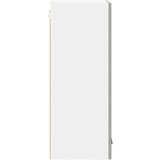 vidaXL Viseča omarica s polico Riga Beton sivo in bela 40 x 31 x 80 cm | Shoptok.si