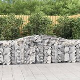  Lučne gabionske košare 5 kom 400x50x80/100 cm pocinčano željezo Cijene