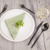 Orion Crni pribor 24 kom od nehrđajućeg čelika – | shoptok.hr