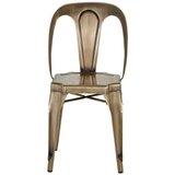 Premier Housewares Medeninast kovinski jedilni stol Grange – | Shoptok.si