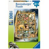 Ravensburger puzzle - Životinje u regalu - 100 delova u