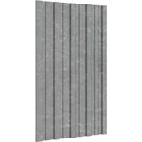 Krovni paneli 36 kom od pocinčanog čelika srebrni 80 x 45 cm | shoptok.hr