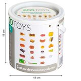 ECO TOYS Drvene namirnice za seckanje 23 dela | ePonuda.com