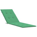 vidaXL Blazina za ležalnik zelena (75+105)x50x4 cm, (20623619) | Shoptok.si