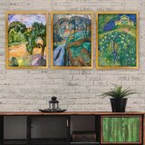 Wallity Set uramljenih slika 3AC_UN35067, 3 Dela | ePonuda.com