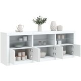 vidaXL Komoda s LED svjetlima bijela 181 5x37x67 cm | shoptok.hr