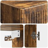  Ormar za montažu na zid Dimljeni hrast 33 x 34,5 x 90 cm | shoptok.hr