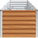  Povišena gredica - Vrtna gredica 390 x 50 x 36 cm Cinkani čelik | shoptok.hr