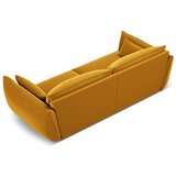 Mazzini Sofas Gorčično rumena žametna sedežna garnitura 208 cm Vanda – | Shoptok.si