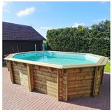  Drveni bazen NEMO 4,3x3 - V.1,18 m - sidrenje betoniranjem | shoptok.hr