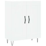 vidaXL Visoka komoda bijela 69 5x34x180 cm konstruirano drvo | shoptok.hr