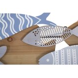 Mauro Ferretti Kovinska stenska dekoracija 91x33,5 cm Fish – | Shoptok.si
