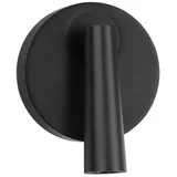 Mat crni LED reflektor aluminijski sa savitljivom konstrukcijom 7x10 cm Tico –