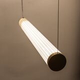 Zuma line 1234 - LED prigušiva luster na sajli COMO LED/64W/230V 2700-6500K zlatna + daljinski upravljač | Eponuda.com