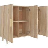  Komoda boja hrasta sonome 90x34x80 cm od konstruiranog drva | Eponuda.com
