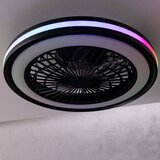 Brilliant LED RGBW plafonsko svetlo sa ventilatorom PALMERO LED/40W/230V bež + daljinski upravljač | Eponuda.com