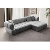 Atelier Del Sofa Ugaona garnitura na razvlačenje Petra Right, 280x170x90 cm, Siva | Eponuda.ba