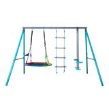  Set za dvorište merdevine/ gnezdo i ljuljaška 263x 185x 185cm | ePonuda.com