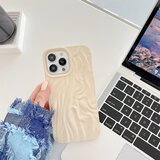 INORCO Za iPhone 14 Pro Max zadnja zaščitna prevleka, mehka TPU sijajna torbica za telefon z nagubanim dizajnom, odporna na padce, (22036143) | Shoptok.si