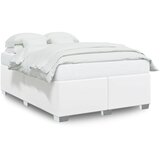  Okvir za krevet bijela 140x190 cm od umjetne kože | shoptok.hr