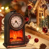 sat i kamin imitacija 2u1