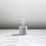 Stolna Namizna svetilka SALGADO beton, (21347155) | Shoptok.si
