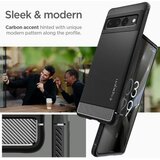 Spigen RUGGED ARMOR MASKA ZA GOOGLE PIXEL 7 PRO MAT ČRNA | Shoptok.si