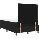 Crni krevet s kutijom i madracem 120x200 cm tkanina | shoptok.hr