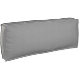  Set sofe s jastukom Siva 120 x 92 x 69 cm Čvrsto drvo akacije | shoptok.hr