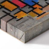  Slika - Piet Mondrian – Composition 80x120 Akustična | shoptok.hr