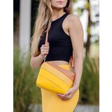 Vuch Coalie Striped Yellow Handbag | Shoptok.si