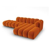 Micadoni Home Oranžna kotna sedežna garnitura (desni kot) Lupine – | Shoptok.si