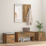  Set namještaja za hodnik boja hrasta konstruirano drvo | shoptok.hr