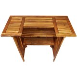 Barska barski stol od masivnog bagremovog drva 110 x 50 x 105 cm | shoptok.hr
