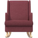  Ljuljačka Vinska crvena 62 x 80 x 85 cm tkanina | Eponuda.com