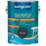 SWINGCOLOR Akrilni barvni lak Swingcolor (antracit, svilnato mat, 2,5 l) Cene
