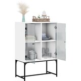  Bočni ormarić sa staklenim vratima bijeli 69 x 37 x 100 cm | shoptok.hr