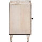  Kupaonski ormar Bijelo 38 x 33,5 x 58 cm Čvrsto drvo manga | shoptok.hr