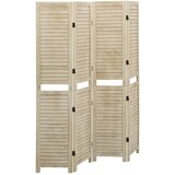vidaXL Paravan 4-delni 140x165 cm trden les pavlovnije Cene