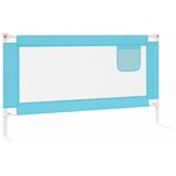  Sigurnosna ograda za dječji krevet plava 150 x 25 cm od tkanine | shoptok.hr